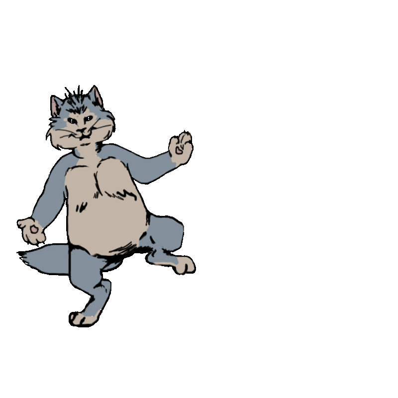gif of a dancing cat